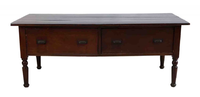Antique Library Table
