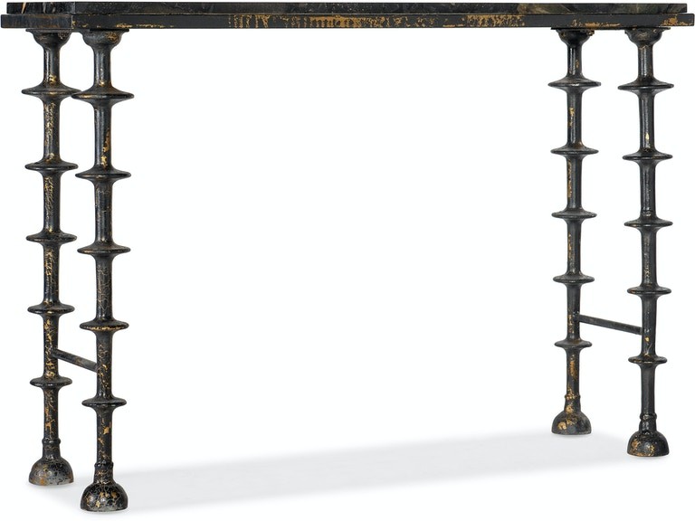 stone top console table