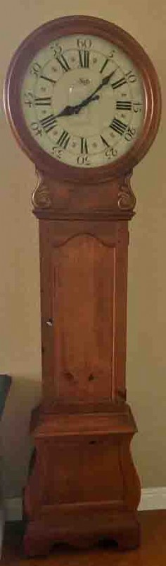 Sligh Pine Grandfather Clock