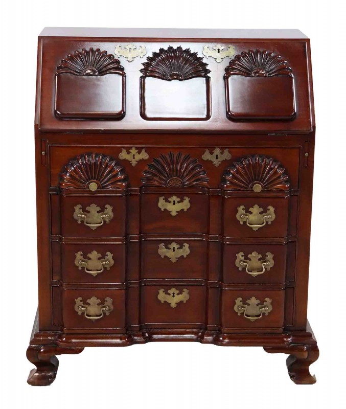 Mahogany Half Secretary