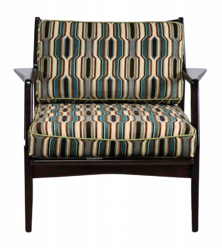 Danish Modern Sculpted Lounge Chair by Ib Kofod-La