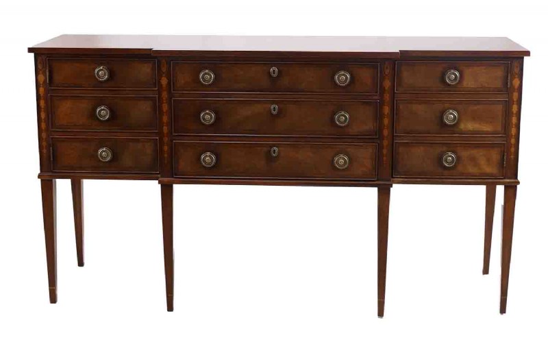 Inlaid Mahogany Sideboard
