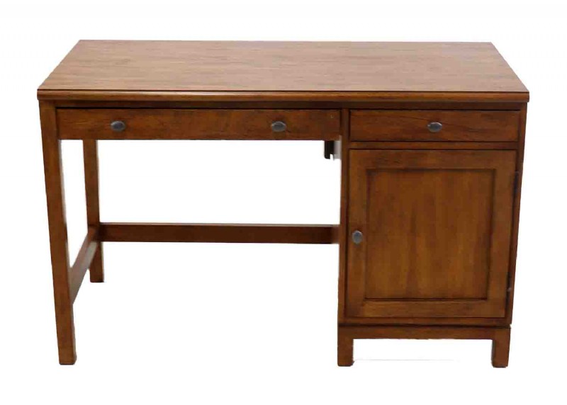 Wooden Pedestal Computer Desk
