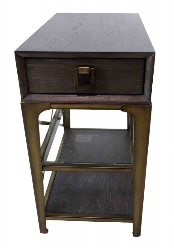 Dark Brown End Table