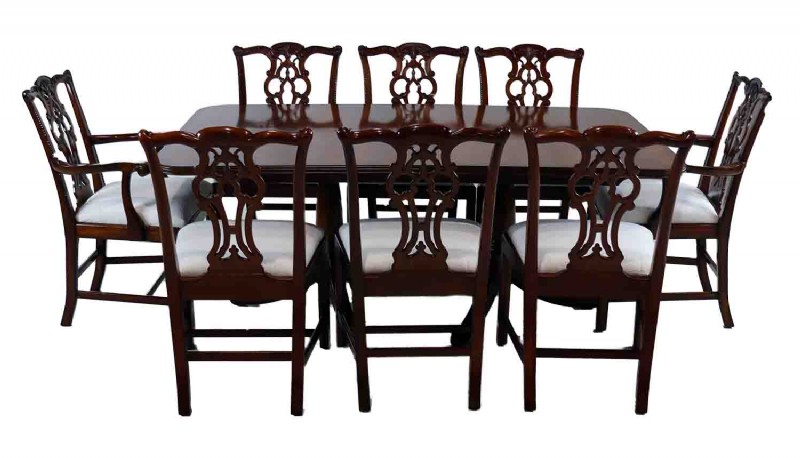Flame Mahogony Dining Set