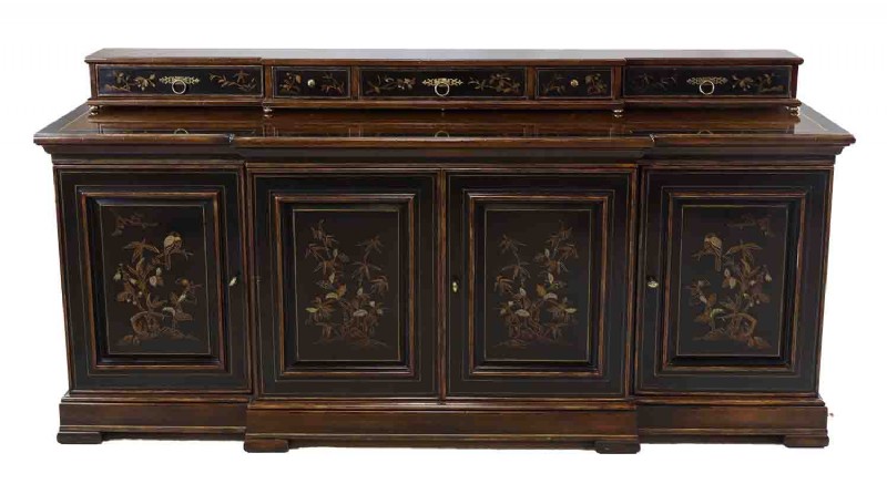 Drexel Heritage Hand Painted Credenza