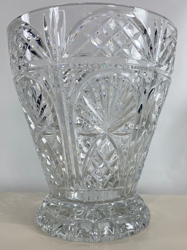 Large Crystal Vase