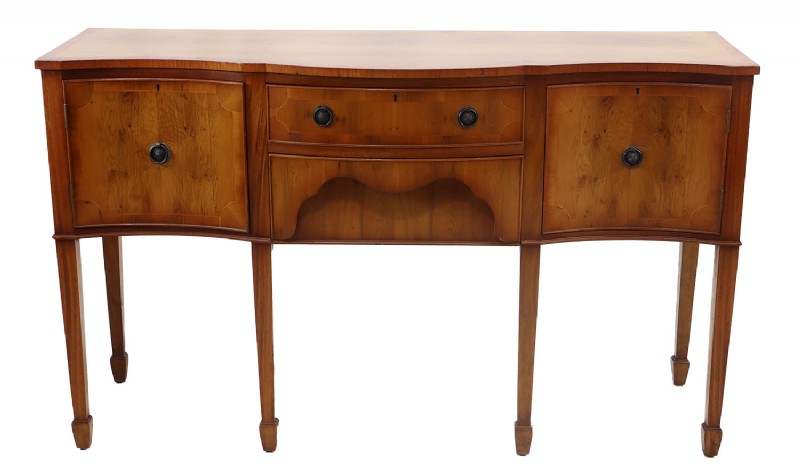 Antique/Vintage Yew Wood Sideboard