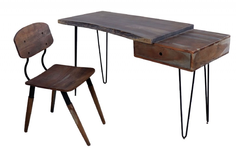 Live Edge Desk & Chair