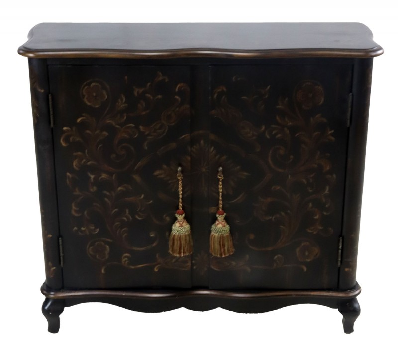 Asian Style Wooden Console