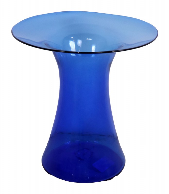 Blue Glass Vase