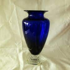 Orsay Cobalt Tapered Vase