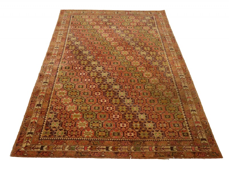 Geometric 100% wool Persian Rug