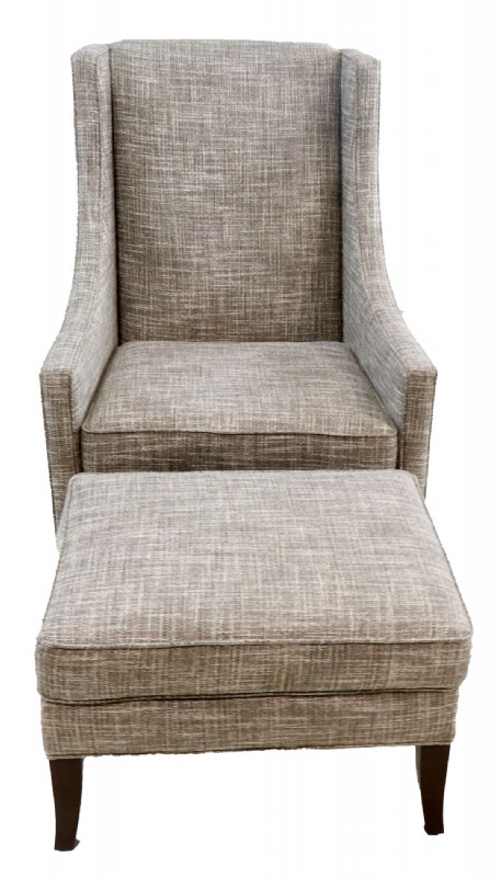 BRAND NEW Timlyn Wing Chair with Ottoman