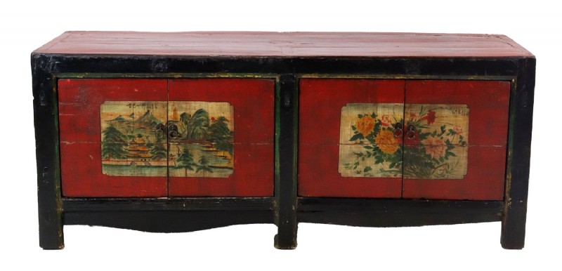 Vintage Mongolian Farmers Chest