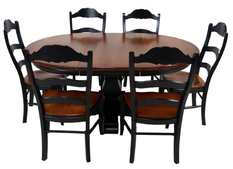 Two Tone Cherry Dining Set