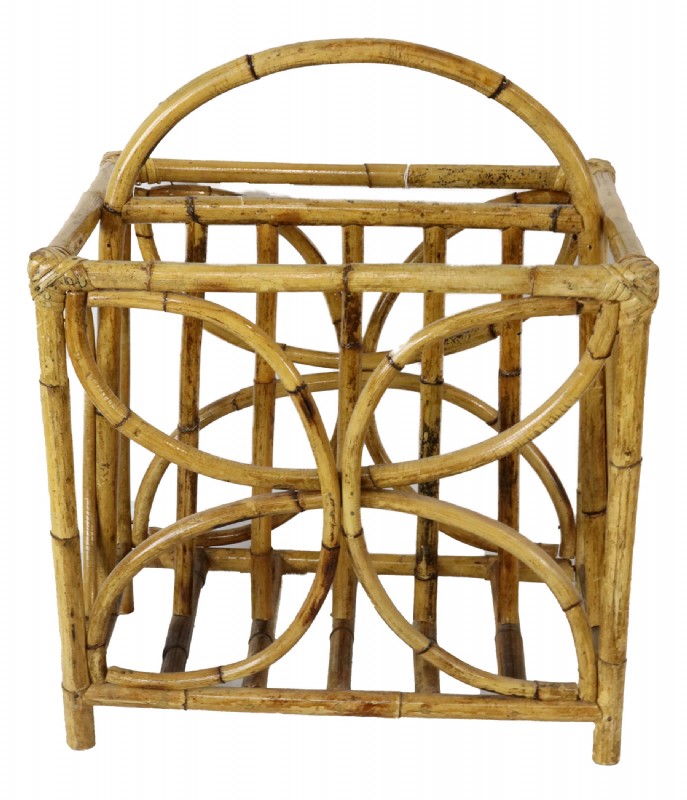 Bamboo Magazine Rack