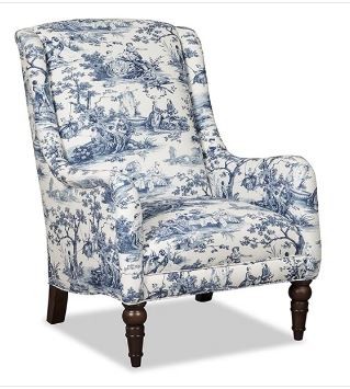 Toile Accent Chair