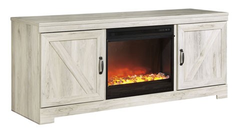 LG TV STAND W/FIREPLACE OPTION