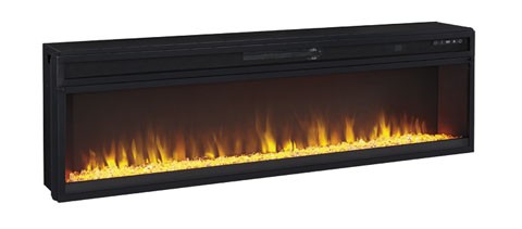 WIDE FIREPLACE INSERT