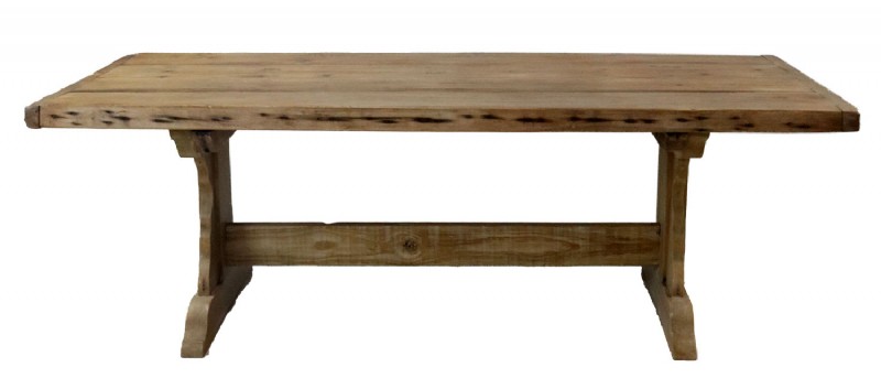 Scrub Pine Trestle Dining Table