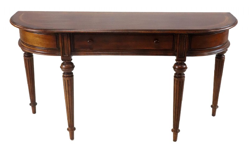 Thomasville Half Cicle Demi-Lune Console