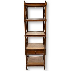 Ernest Hemingway Five Shelf Etagere