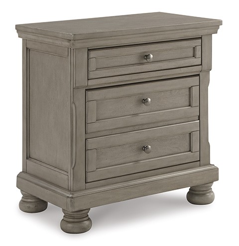 nightstand 3 drawer