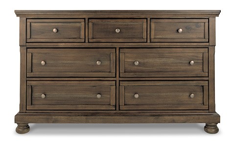 Seven drawer dresser