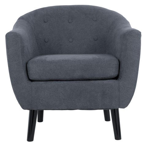 blue accent chair