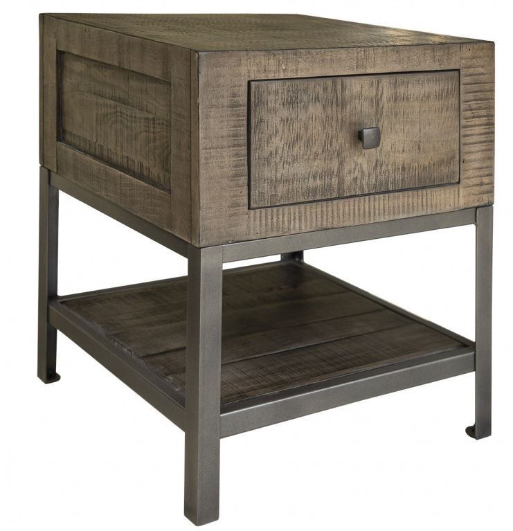 Urban Gray End Table