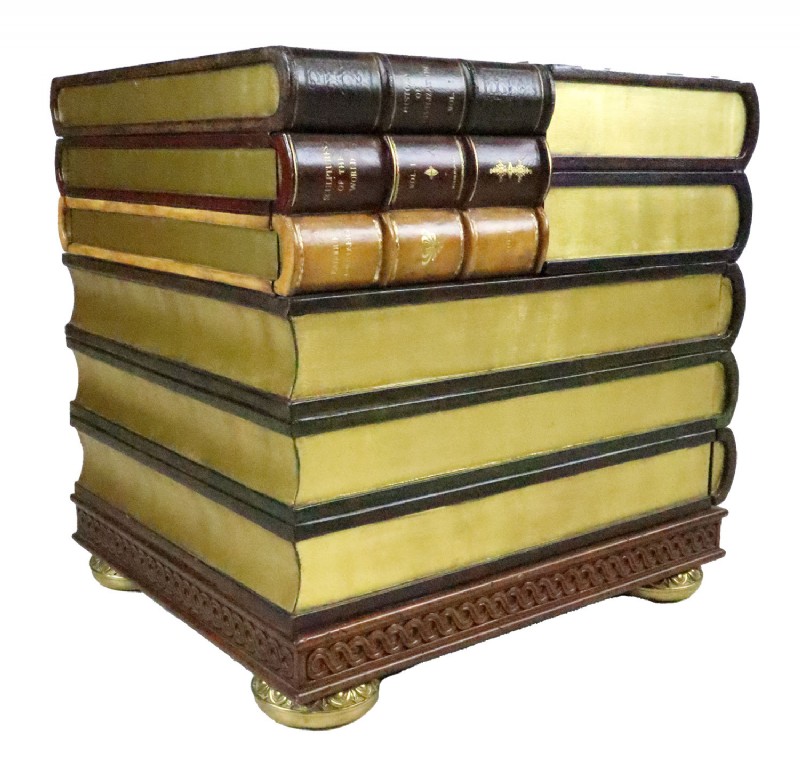Library Book End Table
