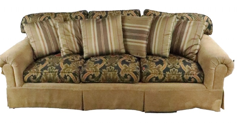 Upholstered Sofa, Loveseat & Ottoman