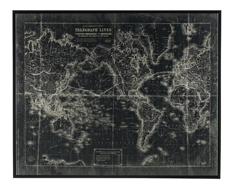 Map Design Black & White