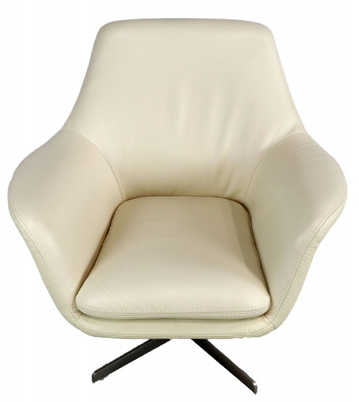 Modern Leather Swivel Chair