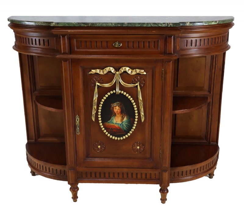 Italian Style Marble Top Console