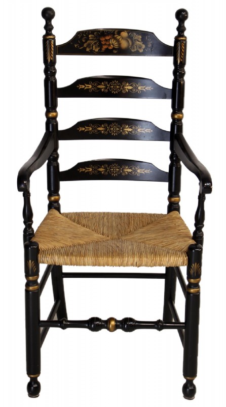 Set of Six Hitchcock Dining Chairs