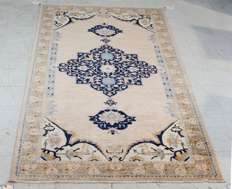 Persian Style Wool Area Rug