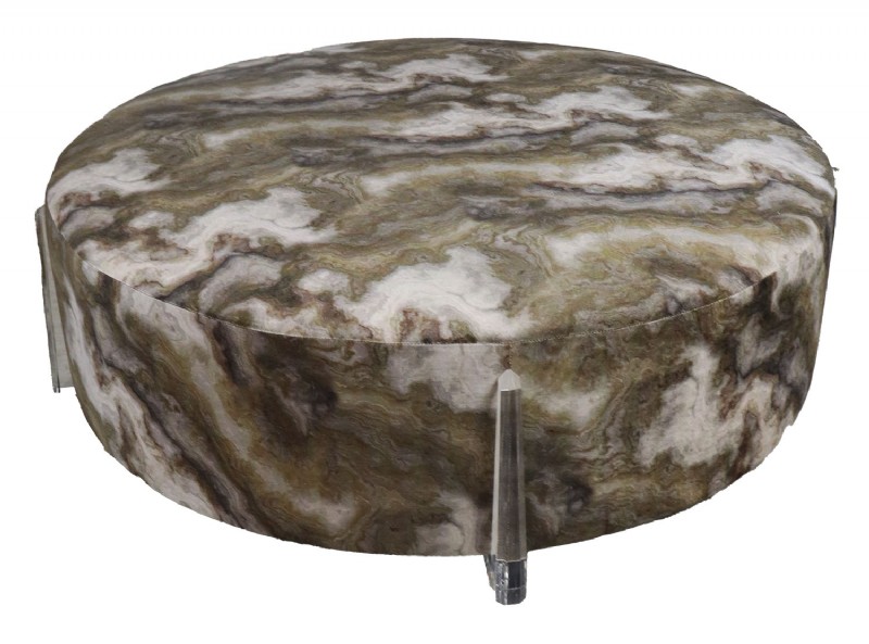 ROUND OTTOMAN