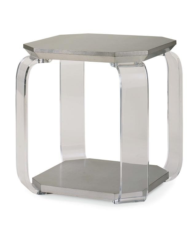 ACRYI C END TABLE