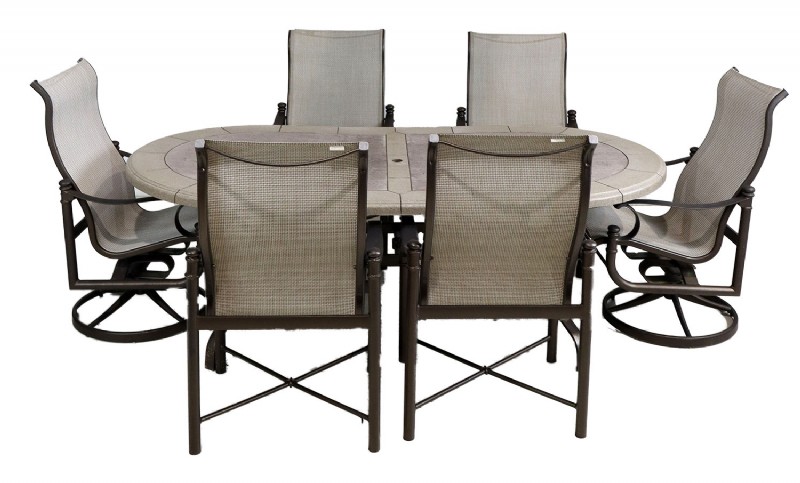 Tropitone Outdoor Dining table and 6 chairs