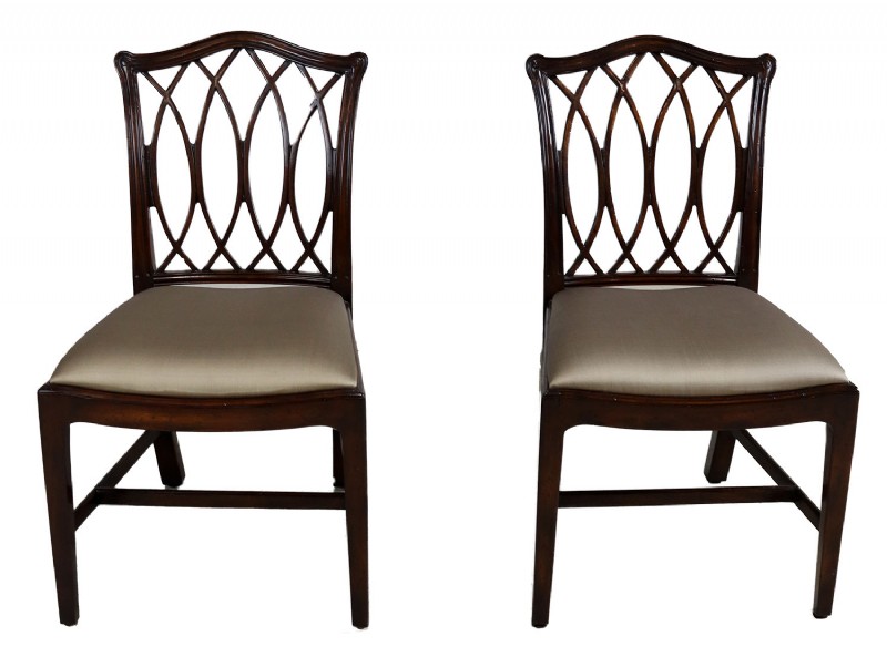 Pair of Theodore Alexander Accent Chairs