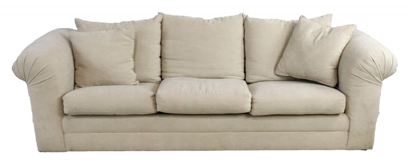 Beige Linen Sofa