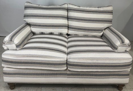 Custom Upholstered Loveseat