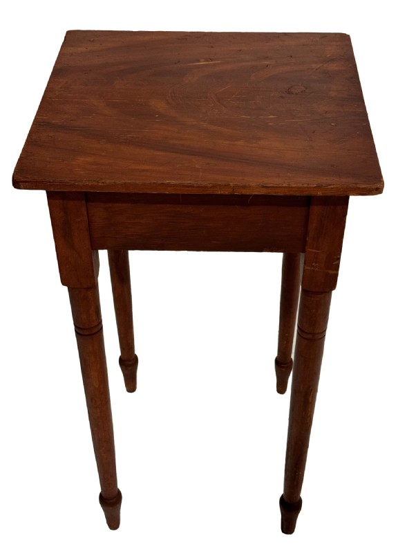 American Pine Nightstand Ca 1830