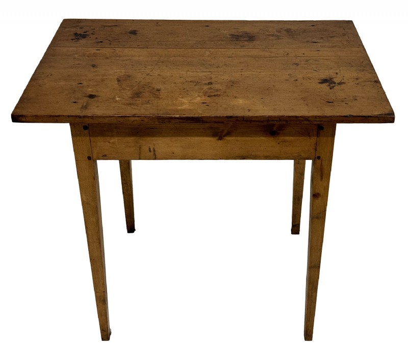 Antique Pine Work Table circa 1810