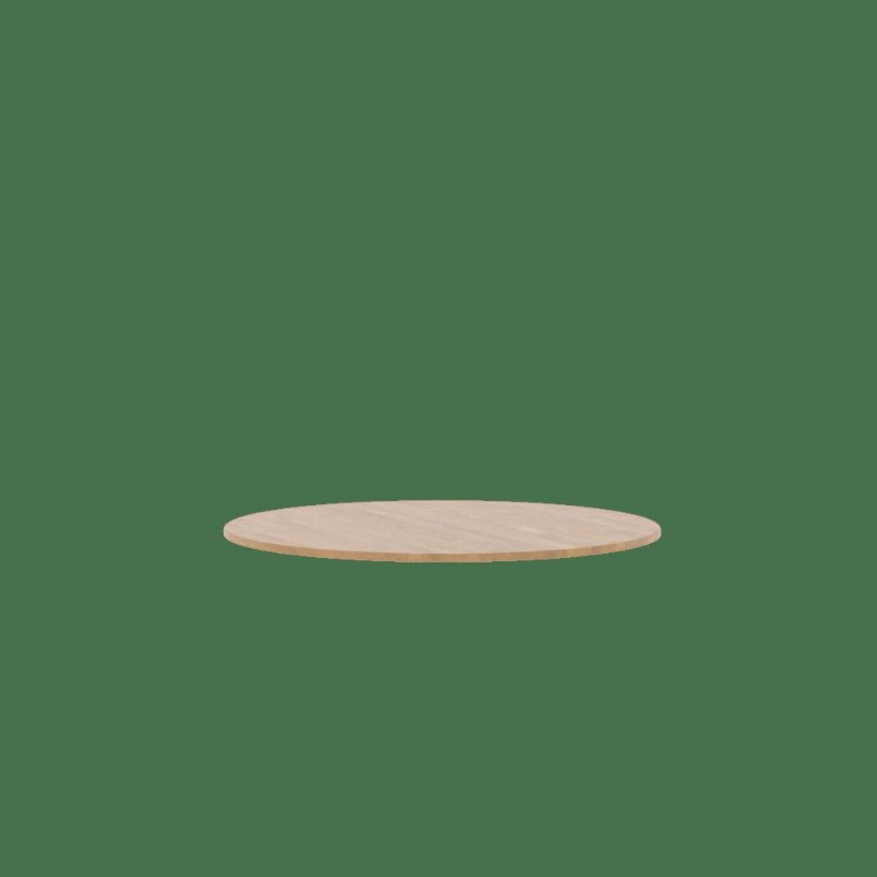 Round dining table