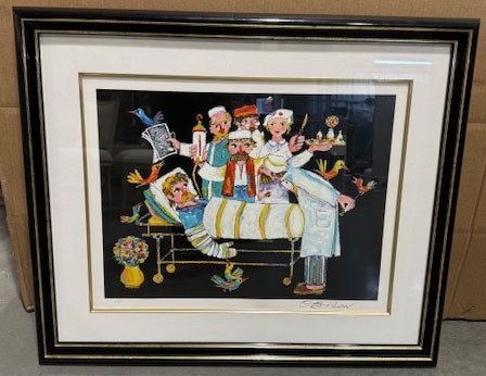 The Doctors Framed Print