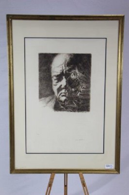 Cooper Churchill Lithograph