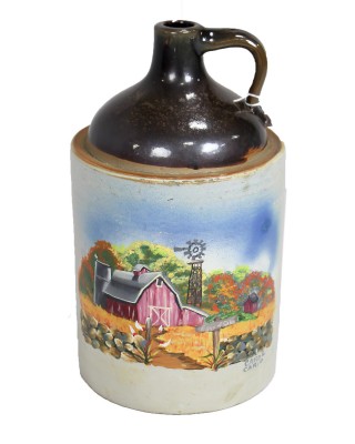 Hand Painted Jug